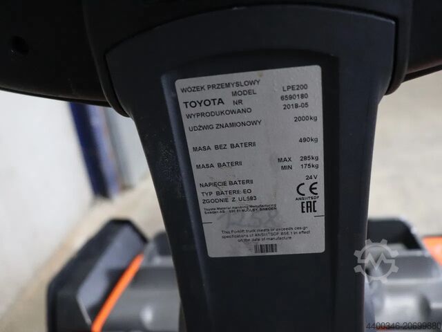 Niederhubwagen BT LPE200