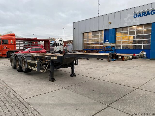 Containertransport D-TEC FT-43-03V / Flexitrailer / 2x Extendable / BPW ...