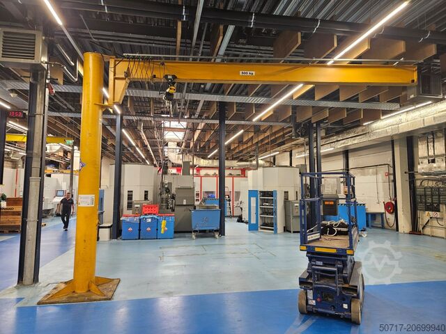 Kettenzug Zwenk kolom Yale 500 Kg 0.5 Ton