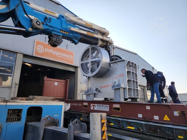 Schuttbrecher Polygonmach PMCC3  jaw crusher 1400*1100mm 185kw