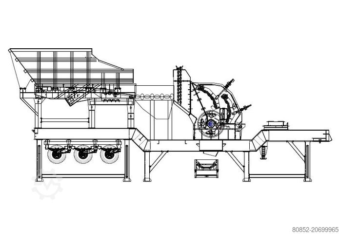 Schuttbrecher Polygonmach WF  wobbler feeder