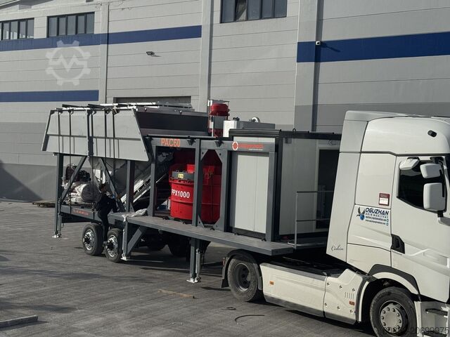 Concrete mixing plant Polygonmach PAC 60m3/hour site type plant