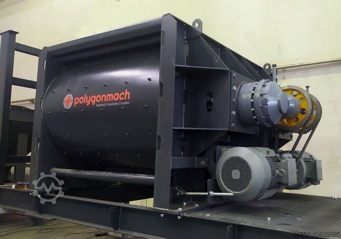 Betonmischer Polygonmach twin shaft mixer