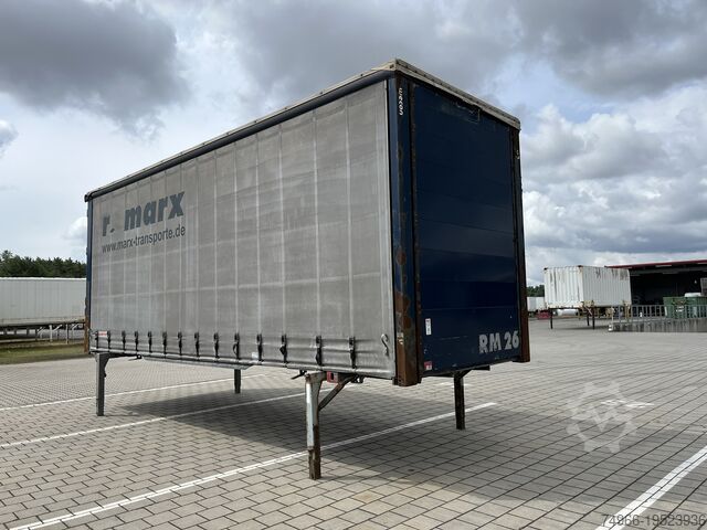Trailer swap-body platform Wecon Jumbo Wechselpritsche Plane 7,82   6 X
