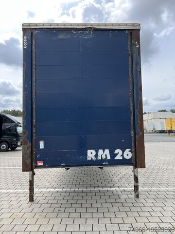 Trailer swap-body platform Wecon Jumbo Wechselpritsche Plane 7,82   6 X