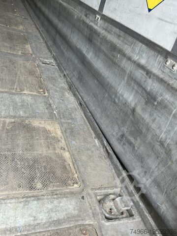 Trailer swap-body platform Wecon Jumbo Wechselpritsche Plane 7,82 6 X