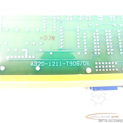 Component Fanuc A16B-1211-090 / A320-1211-T906/06 Platine