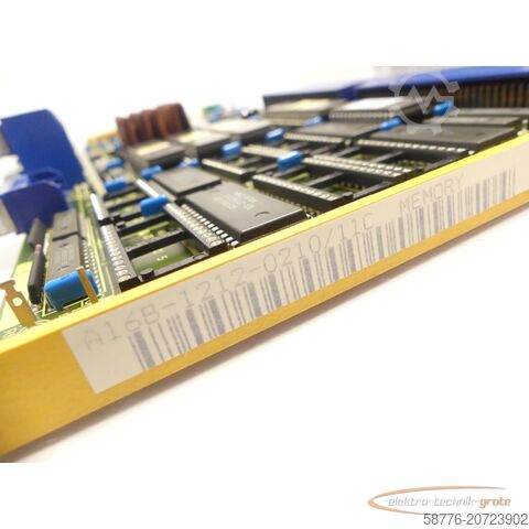 Component Fanuc A16B-1212-0210 / 11C Memory Board / Speicherplatine SN: 028909