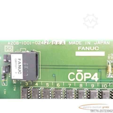 Component Fanuc A20B-1001-0242 / 06A Karte / Platine