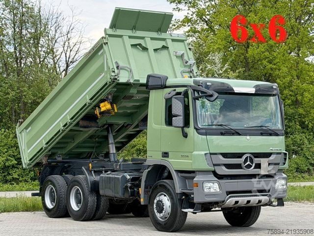 Tipper truck MERCEDES-BENZ ACTROS 3336* KIPPER 4,90 * 6x6 * TOPZUSTAND