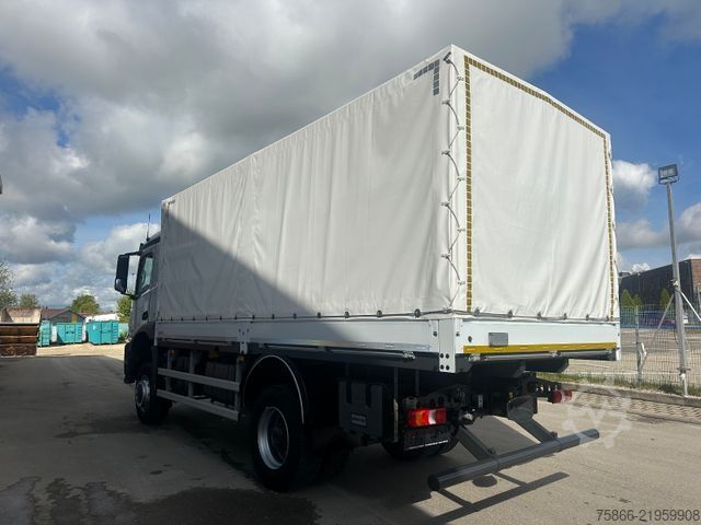 LKW mit Pritsche & Plane MERCEDES-BENZ 1827 Arocs 4x4 Fahrschulausrüstung