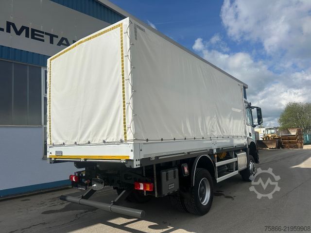 LKW mit Pritsche & Plane MERCEDES-BENZ 1827 Arocs 4x4 Fahrschulausrüstung