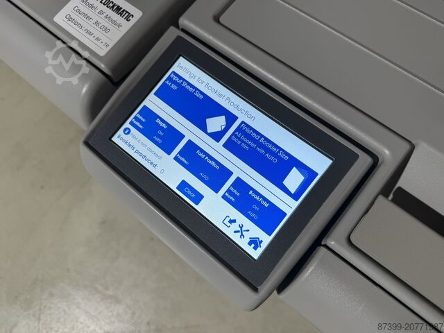 Broschürenfertigungssystem Plockmatic PBM500 - 23k Counter only!