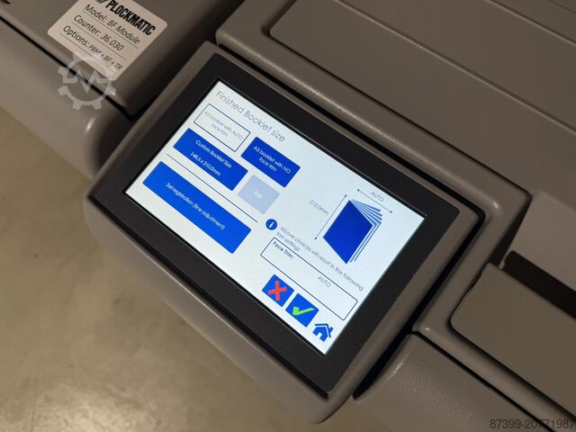 Broschürenfertigungssystem Plockmatic PBM500 - 23k Counter only!