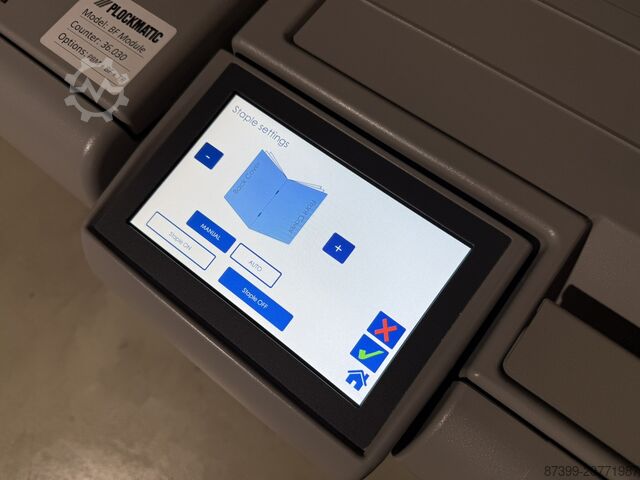 Broschürenfertigungssystem Plockmatic PBM500 - 23k Counter only!