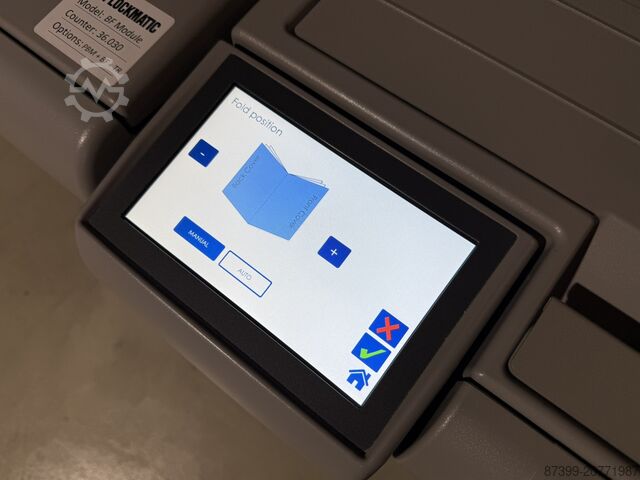 Broschürenfertigungssystem Plockmatic PBM500 - 23k Counter only!