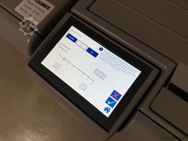 Broschürenfertigungssystem Plockmatic PBM500 - 23k Counter only!