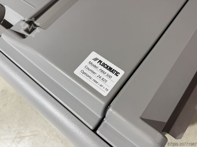 Broschürenfertigungssystem Plockmatic PBM500 - 23k Counter only!