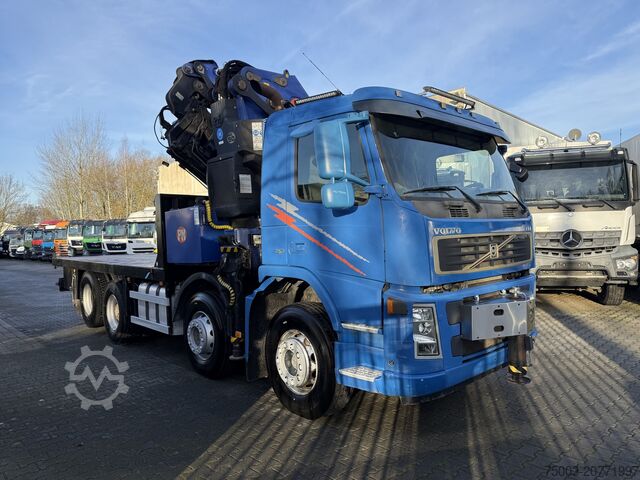 LKW mit Pritsche (offen) Volvo FM12 420 8X2 Kran PM 65026 bis 29 Meter