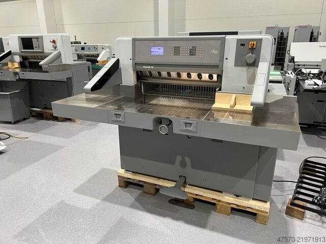 Paper cutting machine Polar Mohr 78 ES Paper Guillotine