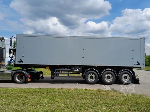 Tipper semitrailer STAS agroSTAR 51,8 Kippsattelauflieger
