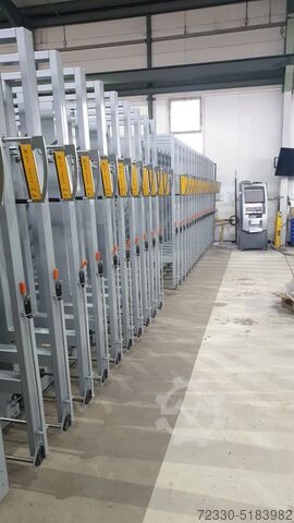 REGAL MIT VERFAHRBAREN FÄCHERN ZUR LAGER EXPOGLASS ® R220 -20