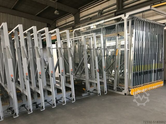 REGAL MIT VERFAHRBAREN FÄCHERN ZUR LAGER EXPOGLASS ® R220 -20