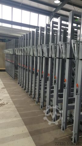 REGAL MIT VERFAHRBAREN FÄCHERN ZUR LAGER EXPOGLASS ® R220 -20