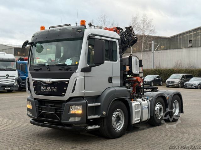 Autokran MAN TGS 26.440 Zugmaschine + Atlas Kran 5 Ausschube