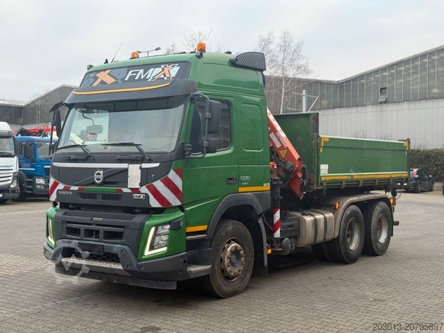 Autokran VOLVO FMX 500 6x4 Kipper mit Kran Atlas 172.3E - A4