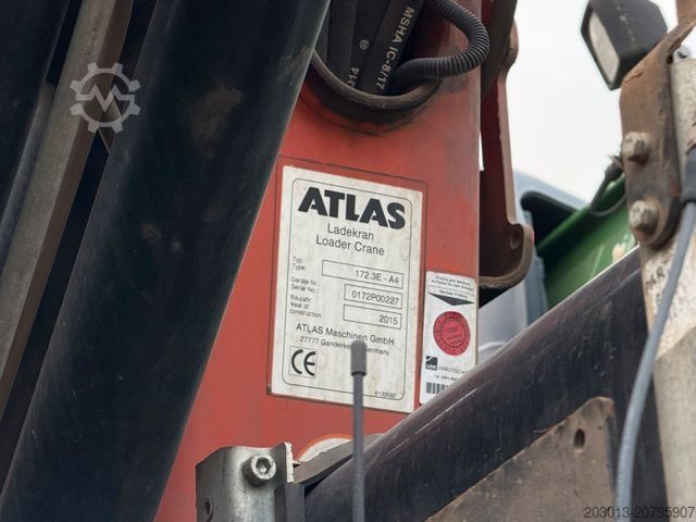 Kipper LKW VOLVO FMX 500 6x4 Kipper mit Kran Atlas 172.3E - A4