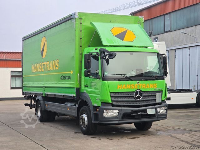 LKW mit Pritsche & Plane MERCEDES-BENZ ATEGO 1623 * ACC * 2T LBW * KLIMA * WENIG KM *