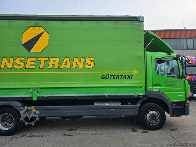 LKW mit Pritsche & Plane MERCEDES-BENZ ATEGO 1623 * ACC * 2T LBW * KLIMA * WENIG KM *