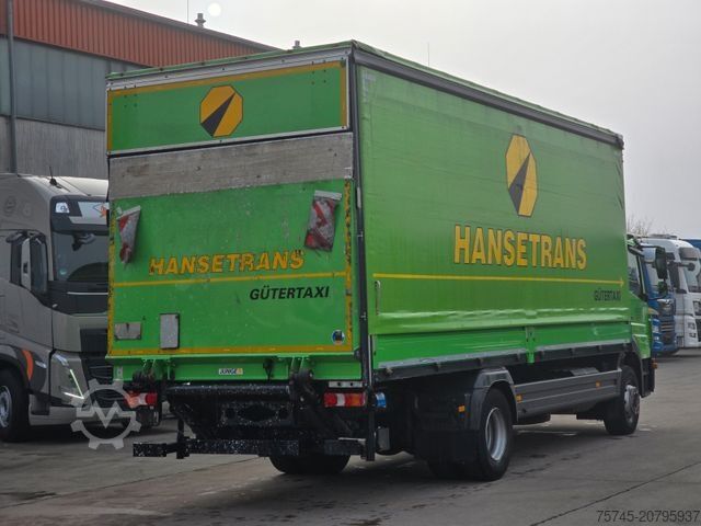 LKW mit Pritsche & Plane MERCEDES-BENZ ATEGO 1623 * ACC * 2T LBW * KLIMA * WENIG KM *