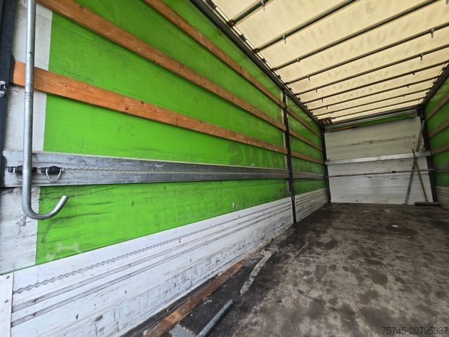 LKW mit Pritsche & Plane MERCEDES-BENZ ATEGO 1623 * ACC * 2T LBW * KLIMA * WENIG KM *