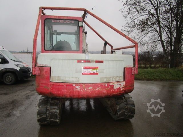 Minibagger Takeuchi TB 070 mit Schnellwechler + 4 Löffel