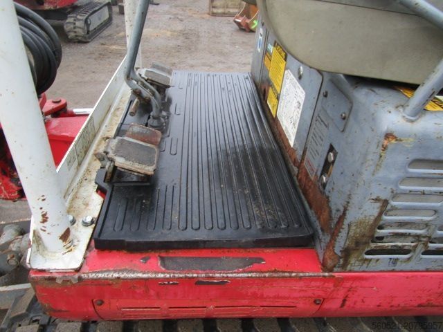 Minibagger Takeuchi TB 014 - LEHNHOF MS01-Schnellwechsler + 3 Löffel