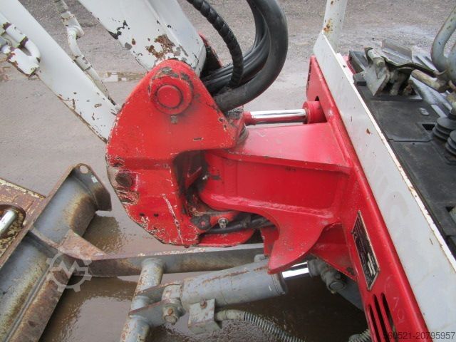 Minibagger Takeuchi TB 014 - LEHNHOF MS01-Schnellwechsler + 3 Löffel