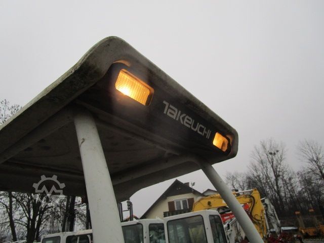 Minibagger Takeuchi TB 014 - LEHNHOF MS01-Schnellwechsler + 3 Löffel