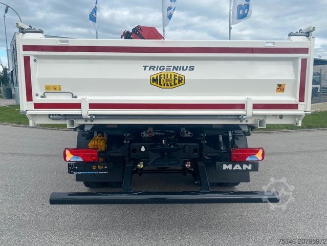 Kipper LKW MAN TGM 18.320 /4x2/BL/Meiller/Kipper/Kran/15 m/ Neu