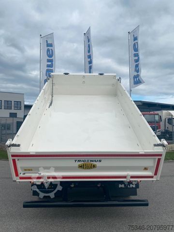 Kipper LKW MAN TGM 18.320 /4x2/BL/Meiller/Kipper/Kran/15 m/ Neu