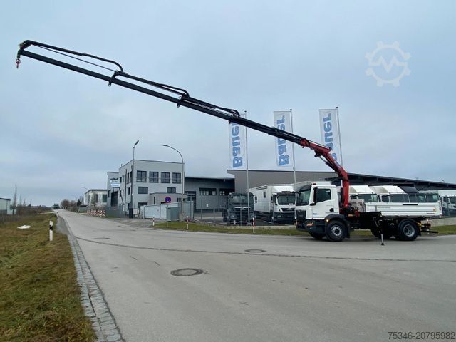 Kipper LKW MAN TGM 18.320 /4x2/BL/Meiller/Kipper/Kran/15 m/ Neu