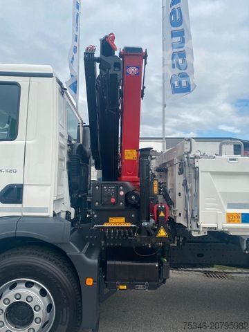 Kipper LKW MAN TGM 18.320 /4x2/BL/Meiller/Kipper/Kran/15 m/ Neu