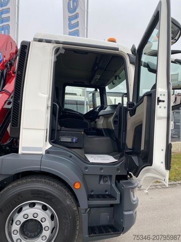 Dreiseitenkipper LKW MAN TGM 18.320 /4x2/BL/Meiller/Kipper/Kran/15 m/ Neu