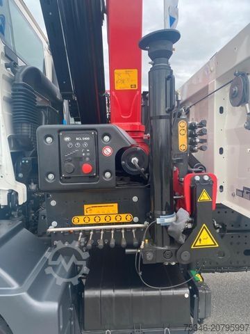 Dreiseitenkipper LKW MAN TGM 18.320 /4x2/BL/Meiller/Kipper/Kran/15 m/ Neu