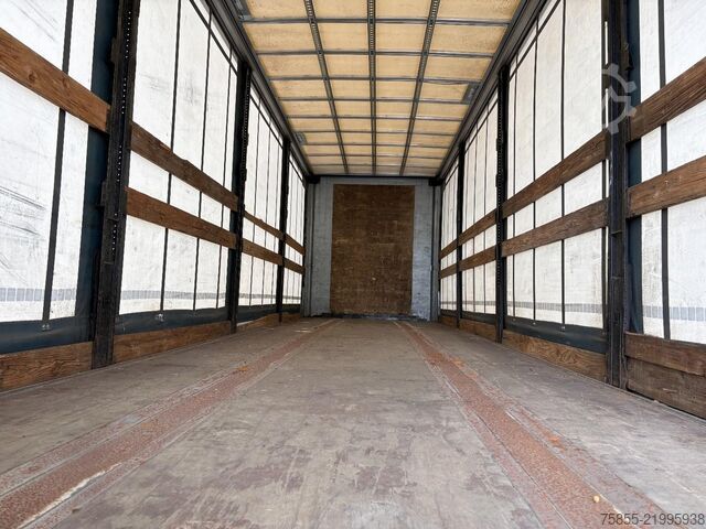 Curtain sided Hfm Trailers D22 2-Axle / 10 Meter / Dolly-LZV / Loading Lift