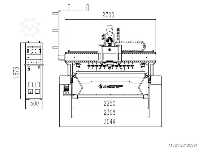 CNC-Bearbeitungszentrum WINTER ROUTERMAX ATC 2140 SYNTEC