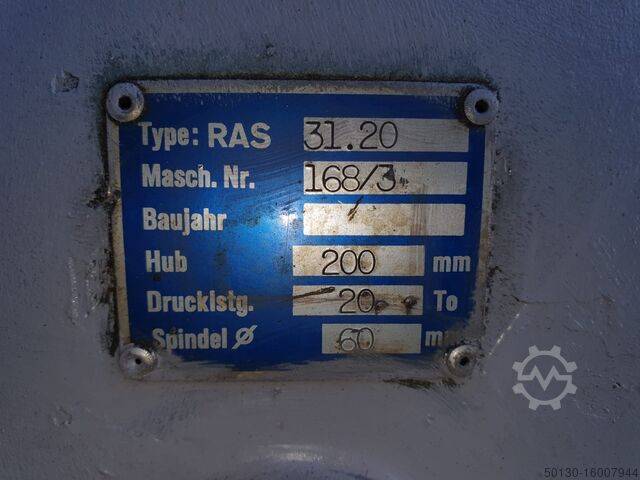 Spindelpresse RAS