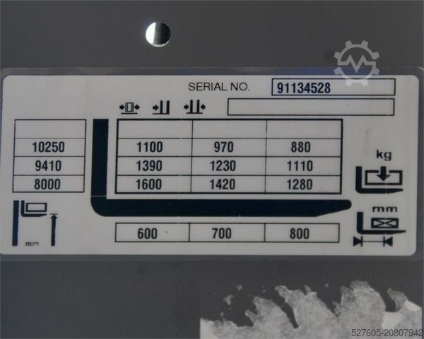 Reachtruck Jungheinrich ETV 216 1025 DZ