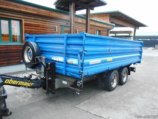 Dreiseitenkipper Anhänger Obermaier OS2-TD89A Tandem 3Seitenkipper